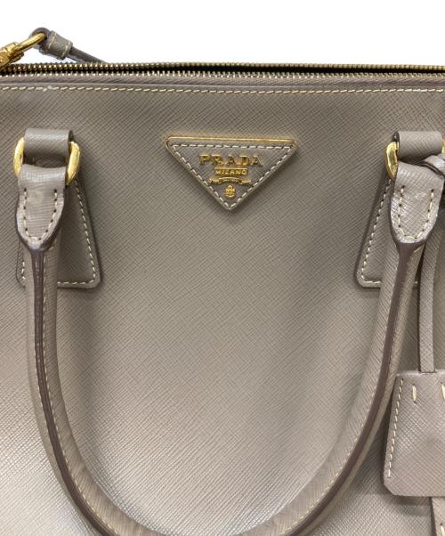 PRADA（プラダ）PRADA (プラダ) ガレリアサフィアーノ2WAYバッグ ベージュの古着・服飾アイテム