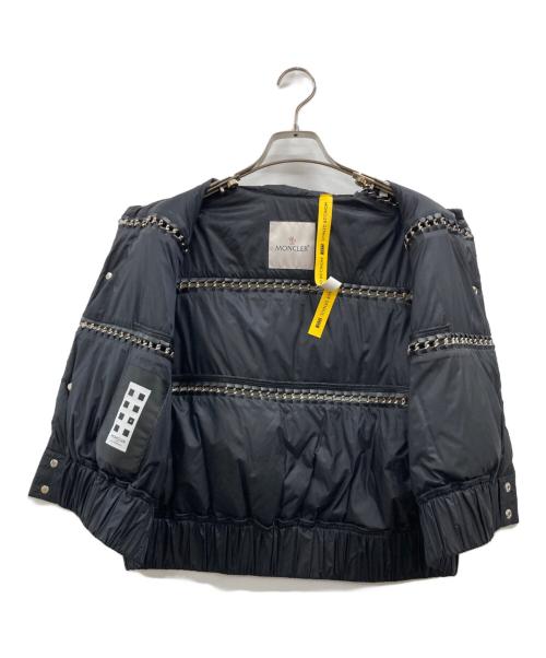MONCLER GENIUS（モンクレール ジーニアス）MONCLER GENIUS (モンクレール ジーニアス) noir kei ninomiya (ノワール ケイ ニノミヤ) チェーンダウンベスト ブラックの古着・服飾アイテム