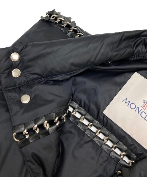 MONCLER GENIUS（モンクレール ジーニアス）MONCLER GENIUS (モンクレール ジーニアス) noir kei ninomiya (ノワール ケイ ニノミヤ) チェーンダウンベスト ブラックの古着・服飾アイテム
