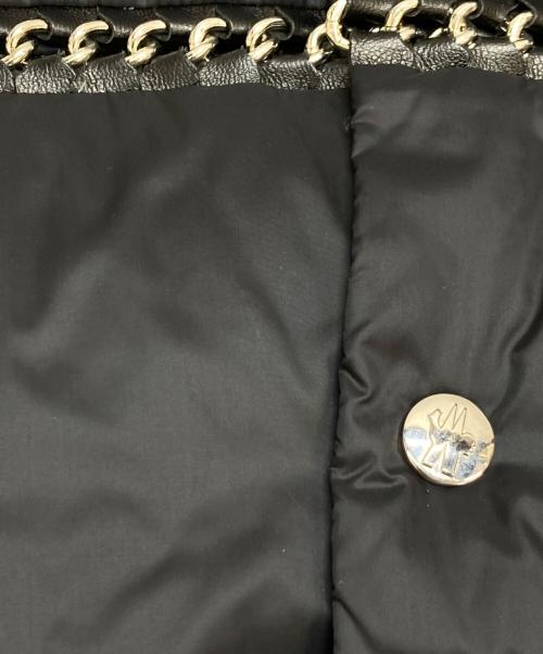 MONCLER GENIUS（モンクレール ジーニアス）MONCLER GENIUS (モンクレール ジーニアス) noir kei ninomiya (ノワール ケイ ニノミヤ) チェーンダウンベスト ブラックの古着・服飾アイテム