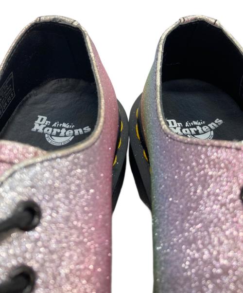 Dr.Martens（ドクターマーチン）Dr.Martens (ドクターマーチン) ラメオックスフォード3ホールシューズ ピンク サイズ:UK4の古着・服飾アイテム