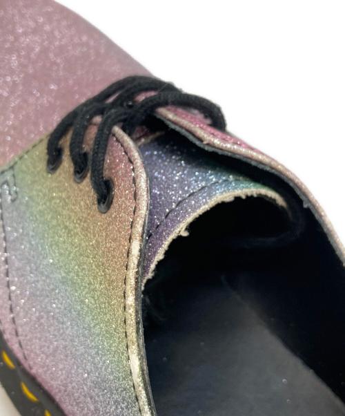 Dr.Martens（ドクターマーチン）Dr.Martens (ドクターマーチン) ラメオックスフォード3ホールシューズ ピンク サイズ:UK4の古着・服飾アイテム