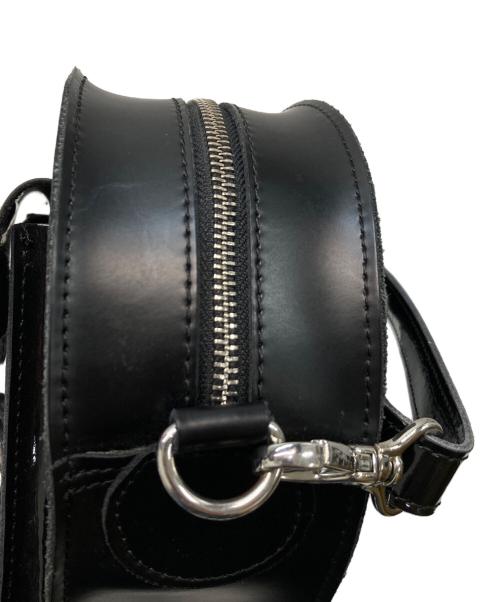 Dr.Martens（ドクターマーチン）Dr.Martens (ドクターマーチン) ハートレザーショルダーバッグ ブラックの古着・服飾アイテム