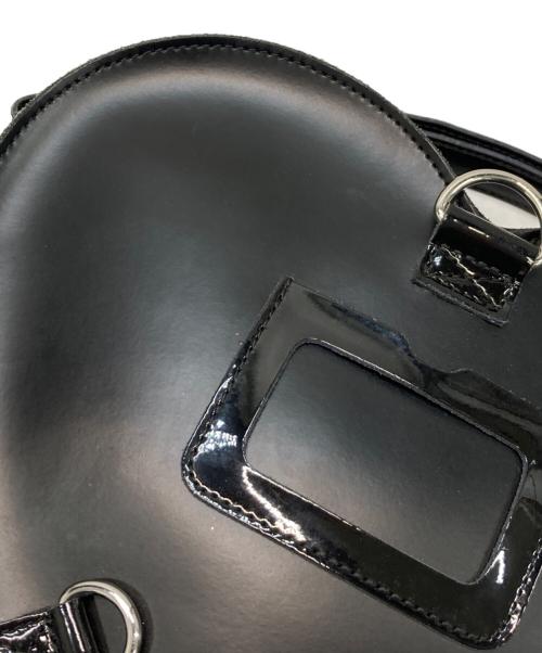 Dr.Martens（ドクターマーチン）Dr.Martens (ドクターマーチン) ハートレザーショルダーバッグ ブラックの古着・服飾アイテム