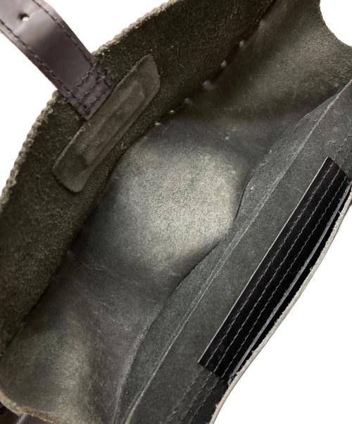 Dr.Martens（ドクターマーチン）Dr.Martens (ドクターマーチン) ハラコパッチハートレザーショルダーバッグ ブラックの古着・服飾アイテム