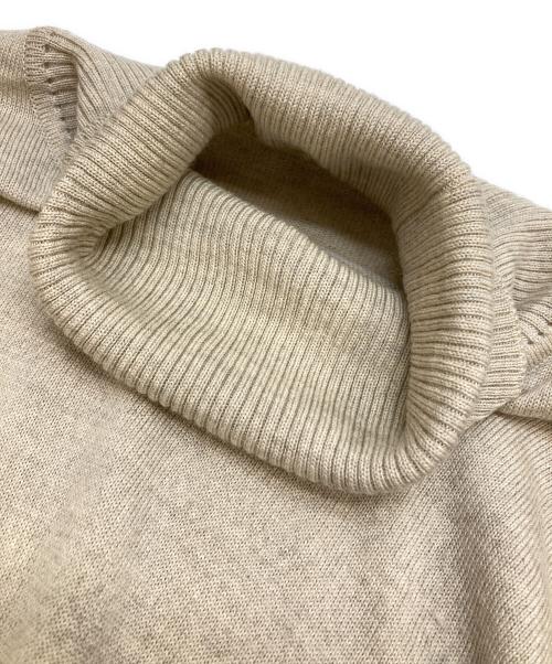 JOHN SMEDLEY（ジョンスメドレー）JOHN SMEDLEY (ジョンスメドレー) ウールタートルネックニット ベージュ サイズ:Sの古着・服飾アイテム
