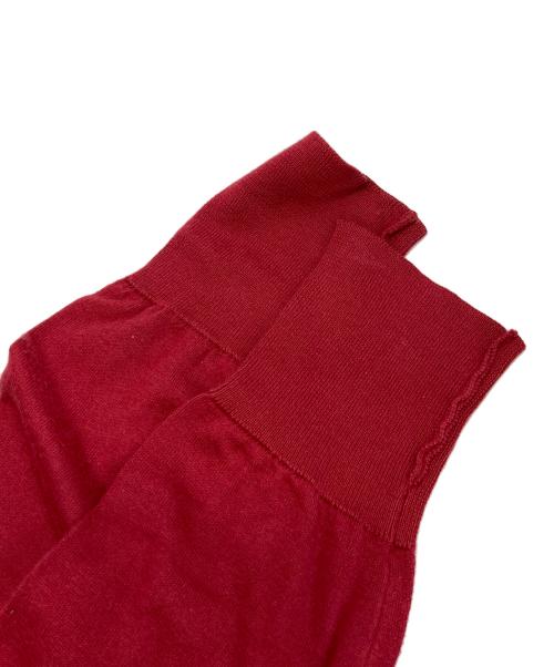 JOHN SMEDLEY（ジョンスメドレー）JOHN SMEDLEY (ジョンスメドレー) クルーネックニット レッド サイズ:Sの古着・服飾アイテム