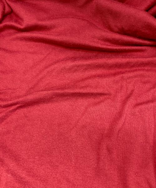 JOHN SMEDLEY（ジョンスメドレー）JOHN SMEDLEY (ジョンスメドレー) クルーネックニット レッド サイズ:Sの古着・服飾アイテム