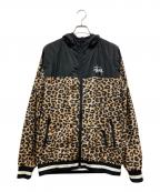 stussyステューシー）の古着「レオパードレオパードジャケット」｜ベージュ