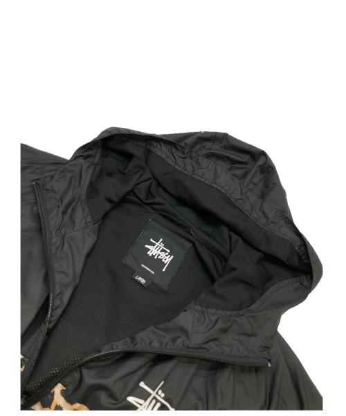 stussy（ステューシー）stussy (ステューシー) レオパードレオパードジャケット ベージュ サイズ:Lの古着・服飾アイテム