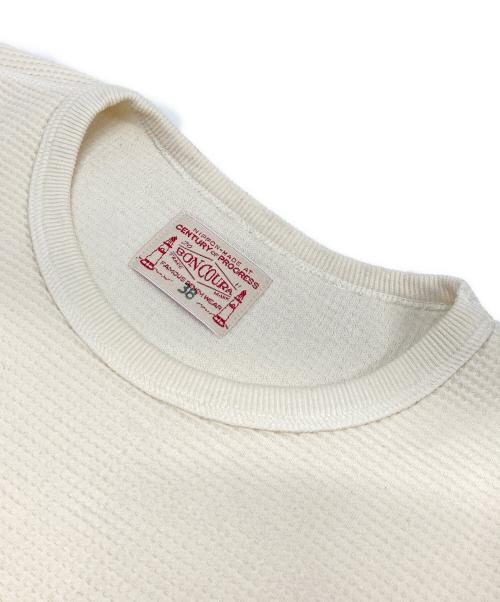 BONCOURA（ボンクラ）BONCOURA (ボンクラ) ヘビーウェイトワッフルサーマル アイボリー サイズ:38の古着・服飾アイテム