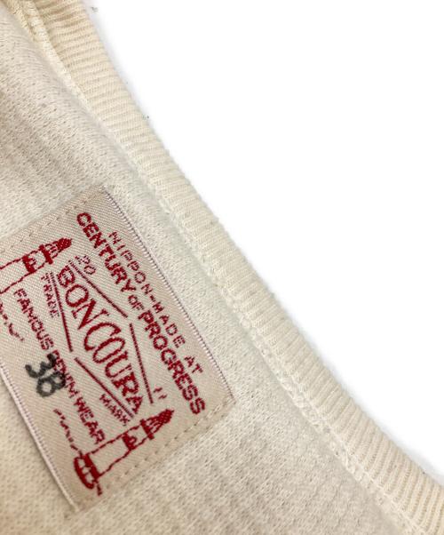 BONCOURA（ボンクラ）BONCOURA (ボンクラ) ヘビーウェイトワッフルサーマル アイボリー サイズ:38の古着・服飾アイテム