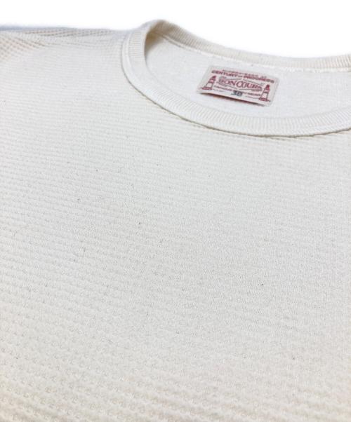 BONCOURA（ボンクラ）BONCOURA (ボンクラ) ヘビーウェイトワッフルサーマル アイボリー サイズ:38の古着・服飾アイテム