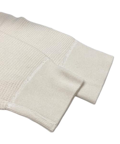 BONCOURA（ボンクラ）BONCOURA (ボンクラ) ヘビーウェイトワッフルサーマル アイボリー サイズ:38の古着・服飾アイテム