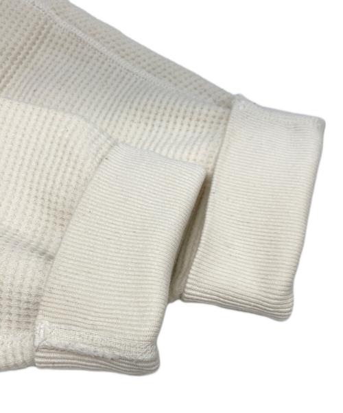 BONCOURA（ボンクラ）BONCOURA (ボンクラ) ヘビーウェイトワッフルサーマル アイボリー サイズ:38の古着・服飾アイテム