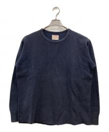 BONCOURA（ボンクラ）の古着「サーマルカットソー」｜ネイビー