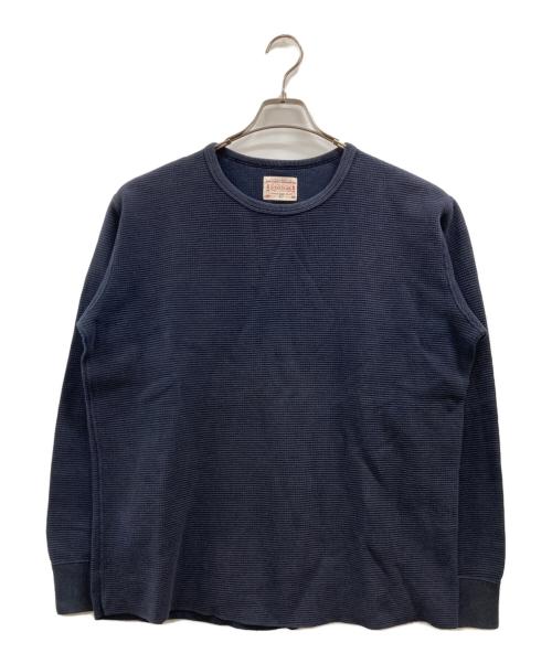 BONCOURA（ボンクラ）BONCOURA (ボンクラ) サーマルカットソー ネイビー サイズ:40の古着・服飾アイテム