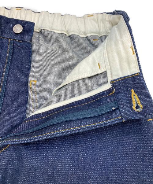 kaiko（カイコー）kaiko (カイコー) THE DENIM LOOSE FIT RINSE インディゴ サイズ:2の古着・服飾アイテム