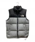 THE NORTH FACEザ ノース フェイス）の古着「ダウンベスト」｜グレー×ブラック