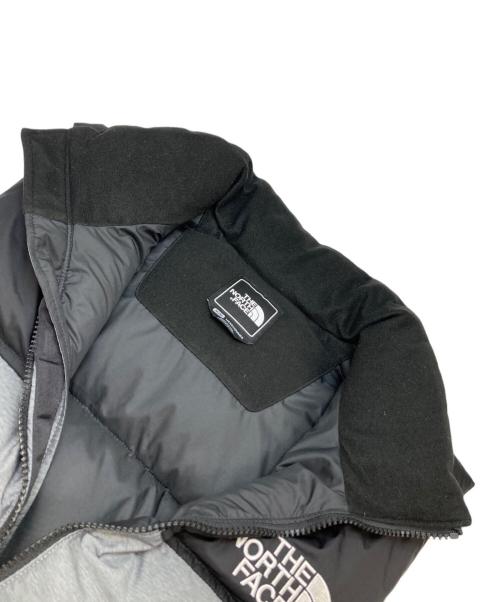 THE NORTH FACE（ザ ノース フェイス）THE NORTH FACE (ザ ノース フェイス) ダウンベスト グレー×ブラック サイズ:Mの古着・服飾アイテム