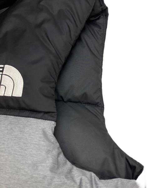 THE NORTH FACE（ザ ノース フェイス）THE NORTH FACE (ザ ノース フェイス) ダウンベスト グレー×ブラック サイズ:Mの古着・服飾アイテム
