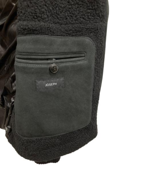 JOSEPH（ジョゼフ）JOSEPH (ジョゼフ) ムートンダウンブロック ダウンジャケット ブラック サイズ:48の古着・服飾アイテム