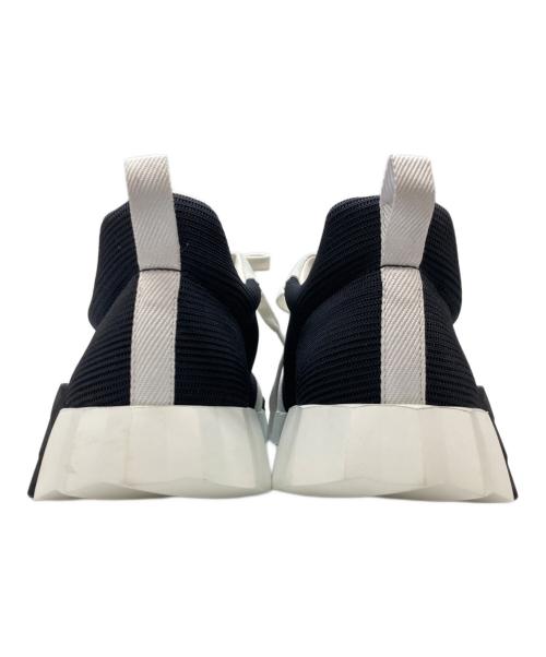 HERMES（エルメス）HERMES (エルメス) バウンシング ホワイト×ブラック サイズ:43（インソール）の古着・服飾アイテム