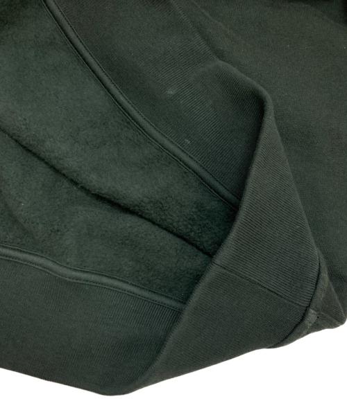 HERMES（エルメス）HERMES (エルメス) Leather Patch Hoodie グリーン サイズ:Lの古着・服飾アイテム