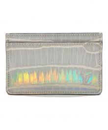 LOUIS VUITTON（ルイ ヴィトン）の古着「クロコダイルカードケース」｜シルバー