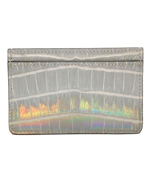LOUIS VUITTON（ルイ ヴィトン）LOUIS VUITTON (ルイ ヴィトン) クロコダイルカードケース シルバーの古着・服飾アイテム