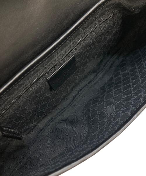 GUCCI（グッチ）GUCCI (グッチ) ワンショルダーバッグ ブラックの古着・服飾アイテム