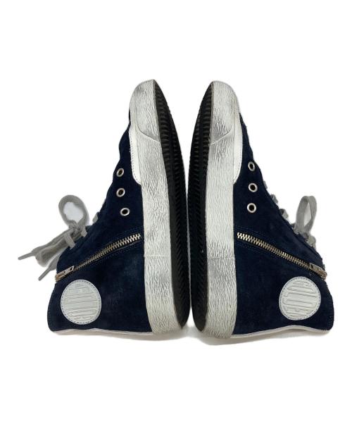 GOLDEN GOOSE（ゴールデングース）GOLDEN GOOSE (ゴールデングース) サイドジップハイカットスニーカー ネイビー サイズ:39の古着・服飾アイテム
