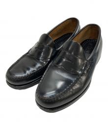 G.H.BASS（ジーエイチバス）の古着「コインローファー」｜ブラック