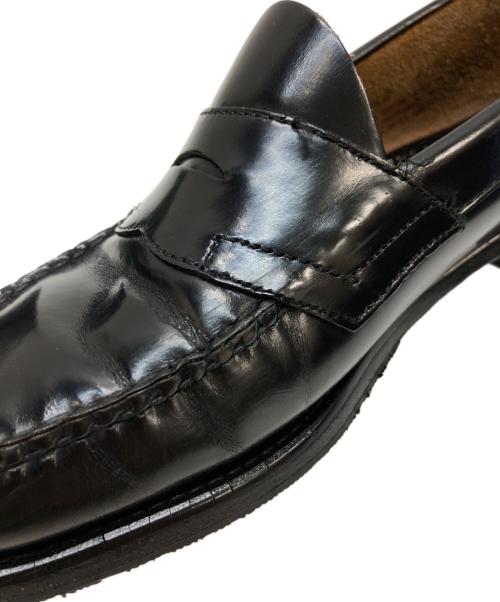 G.H.BASS（ジーエイチバス）G.H.BASS (ジーエイチバス) コインローファー ブラック サイズ:8 1/2Dの古着・服飾アイテム