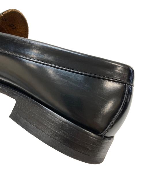 G.H.BASS（ジーエイチバス）G.H.BASS (ジーエイチバス) コインローファー ブラック サイズ:8 1/2Dの古着・服飾アイテム