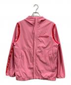 LACOSTEラコステ）の古着「リサイクルナイロンウィンドブレイカー」｜ピンク