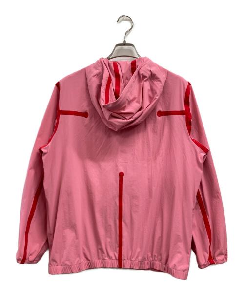 LACOSTE（ラコステ）LACOSTE (ラコステ) リサイクルナイロンウィンドブレイカー ピンク サイズ:46の古着・服飾アイテム