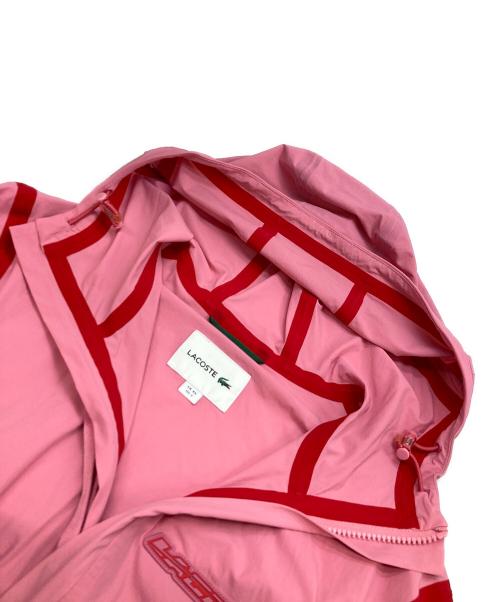LACOSTE（ラコステ）LACOSTE (ラコステ) リサイクルナイロンウィンドブレイカー ピンク サイズ:46の古着・服飾アイテム