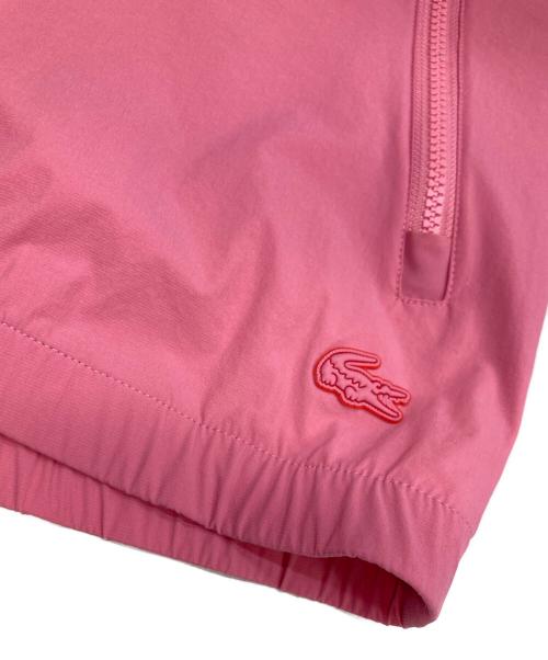 LACOSTE（ラコステ）LACOSTE (ラコステ) リサイクルナイロンウィンドブレイカー ピンク サイズ:46の古着・服飾アイテム