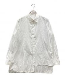 Y's（ワイズ）の古着「アシンメトリーシャツ」｜ホワイト