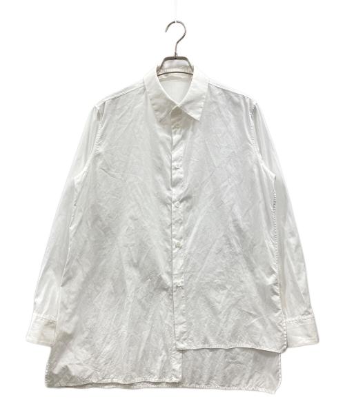 Y's（ワイズ）Y's (ワイズ) アシンメトリーシャツ ホワイト サイズ:2の古着・服飾アイテム