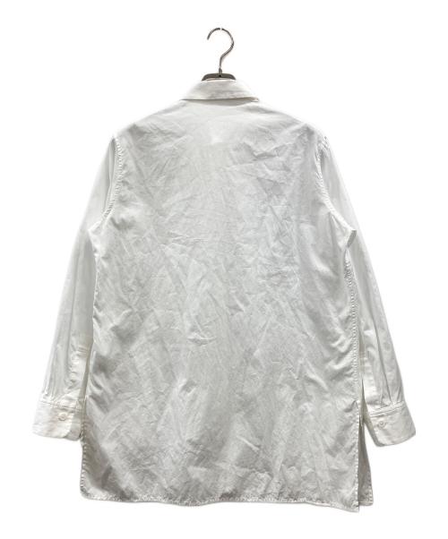 Y's（ワイズ）Y's (ワイズ) アシンメトリーシャツ ホワイト サイズ:2の古着・服飾アイテム