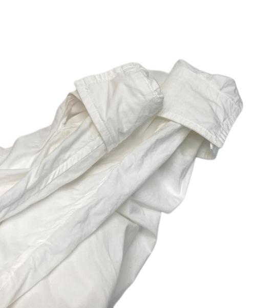 DIESEL（ディーゼル）DIESEL (ディーゼル) オーバルロゴシャツワンピース ホワイト サイズ:XSの古着・服飾アイテム