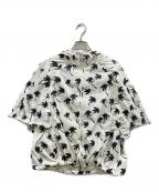 MONCLERモンクレール）の古着「ナイロンショートスリーブジャケット」｜ホワイト