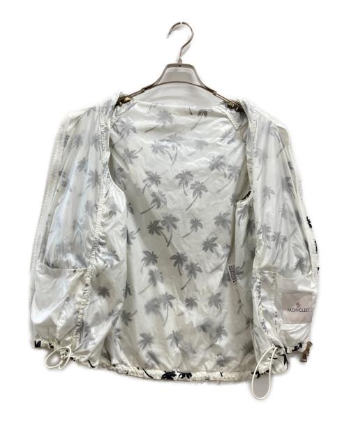 MONCLER（モンクレール）MONCLER (モンクレール) ナイロンショートスリーブジャケット ホワイトの古着・服飾アイテム