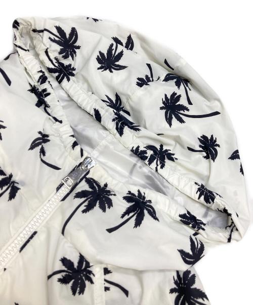 MONCLER（モンクレール）MONCLER (モンクレール) ナイロンショートスリーブジャケット ホワイトの古着・服飾アイテム