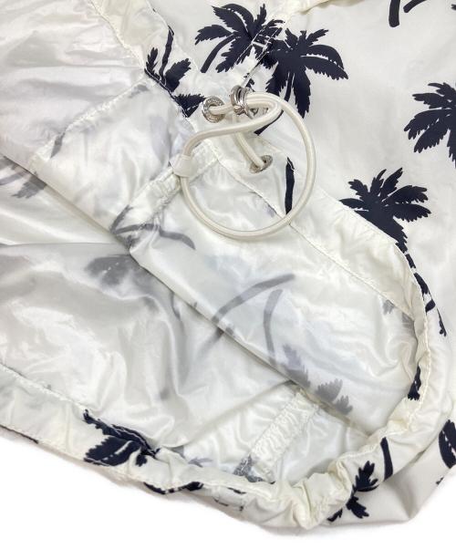 MONCLER（モンクレール）MONCLER (モンクレール) ナイロンショートスリーブジャケット ホワイトの古着・服飾アイテム