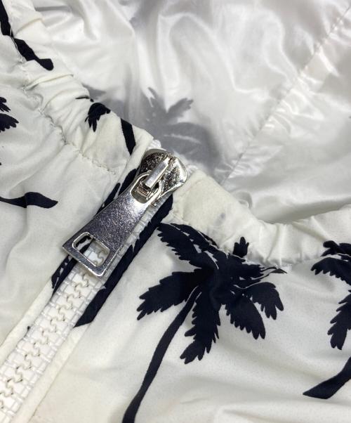 MONCLER（モンクレール）MONCLER (モンクレール) ナイロンショートスリーブジャケット ホワイトの古着・服飾アイテム