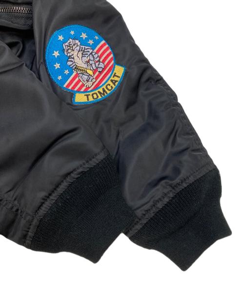 AVIREX（アヴィレックス）AVIREX (アヴィレックス) MA-1 FAR EAST CRUISE ブラック サイズ:FREEの古着・服飾アイテム