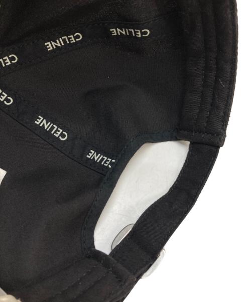 CELINE（セリーヌ）CELINE (セリーヌ) ベースボールキャップ ブラック サイズ:Mの古着・服飾アイテム